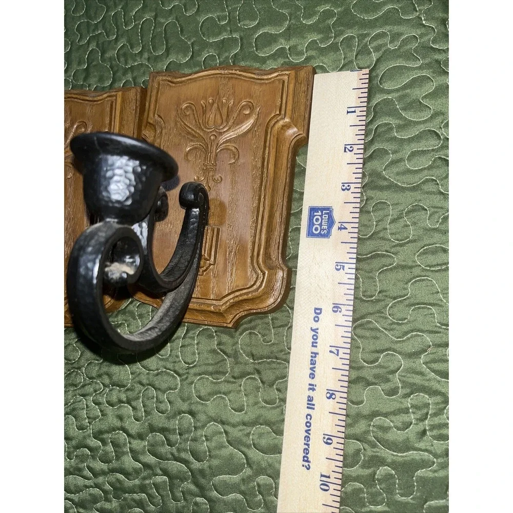Homco‎ Wall Decor Candle Holder Pair , Tapered Candle Holder Vintage Mcm